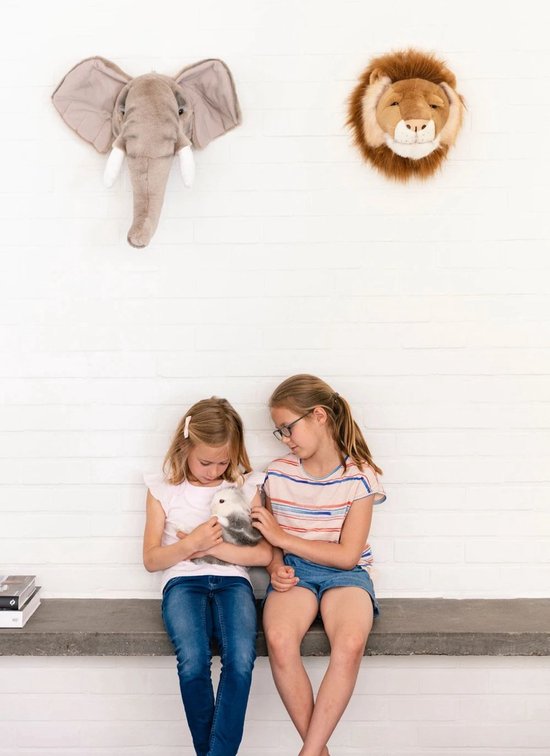Wild & Soft Olifant George Dierenkop — afbeelding 3