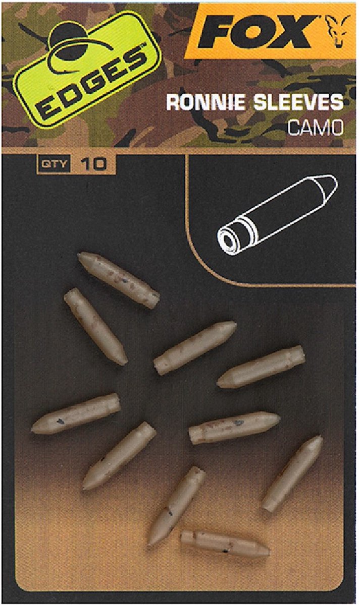 FOX Edges Camo Ronnie Sleeves - Loodsysteem