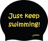 Badmuts zwart - Just keep swimming