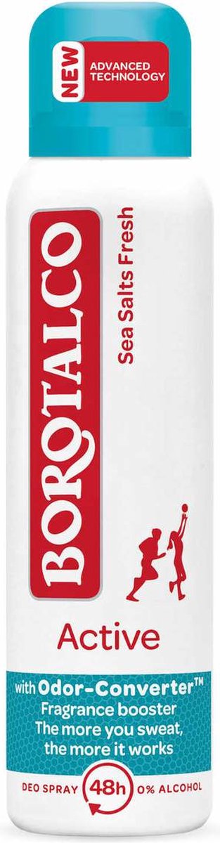 Borotalco - Fresh sea salt deodorant (Sea Salts Fresh ) 150 ml (L)
