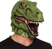 Boland - Latex gezichtsmasker T-rex - Volwassenen - Dinosaurus - Dieren - Dinosaurus