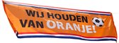 Boland - Polyester banner 'Wij houden van Oranje'  - Voetbal