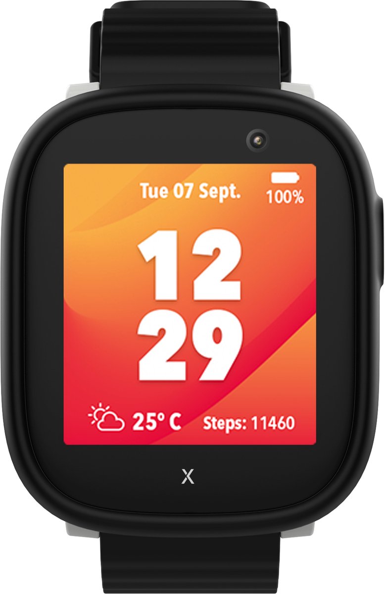 Xplora X6PLAY Smartwatch Zwart met GPS en Simkaart slot GPS WIFI met Belfunctie. bol