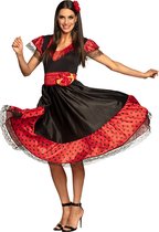 Flamenco woman spaanse kleed voor dame
