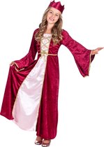 Boland - Kostuum Renaissance koningin (7-9 jr) - Kinderen - Prinses - Prinsen en Prinsessen