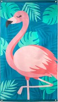 Boland - Polyester vlag Flamingo - Flamingo - Tropisch - Zomer