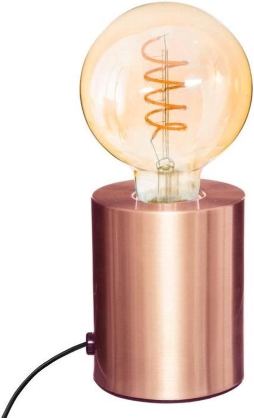 draadloze zoogdier natuurlijk Design Tafellamp Rosé Goud (Excl. lamp) | bol.com