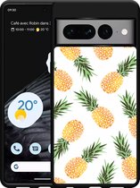Google Pixel 7 Pro Hardcase hoesje Ananas - Designed by Cazy