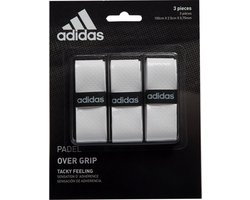 Adidas (3X) Padel Overgrip - Wit | Maat: UNI
