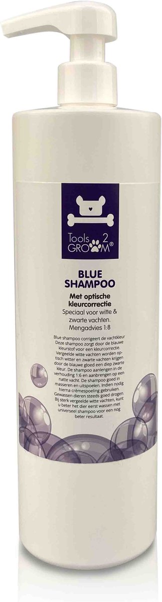 Tools-2-Groom Blue Shampoo 1 Liter - Tools-2-groom