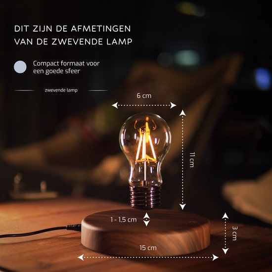 Magnetische Levitatie Bureaulamp | LED Smart Moderne