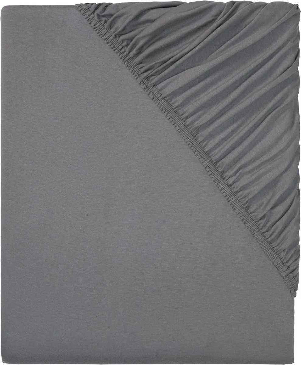 Livarno home Jersey hoeslaken 180-200 x 200cm Antraciet