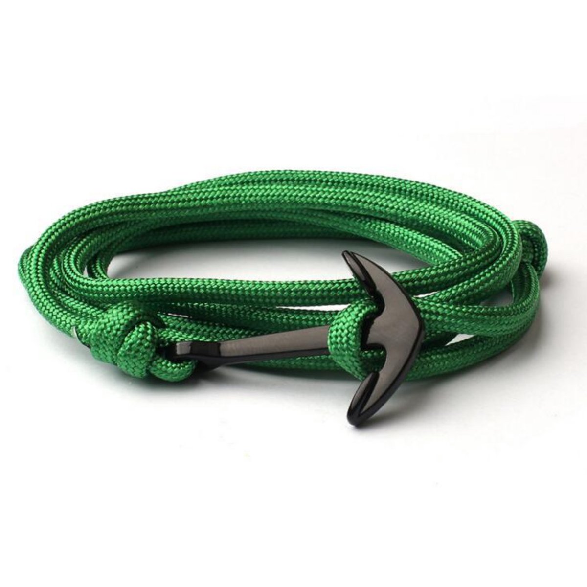 Kungu - Groen - Wikkel Verstelbaar - Luxe rope armband voor heren en dames - Outdoor Milano line - Cadeau - Geschenk - Voor Man - Vrouw - Armbandje - Jewellery
