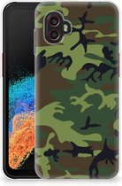 GSM Hoesje Geschikt voor Samsung Galaxy Xcover 6 Pro Smartphonehoesje Camouflage