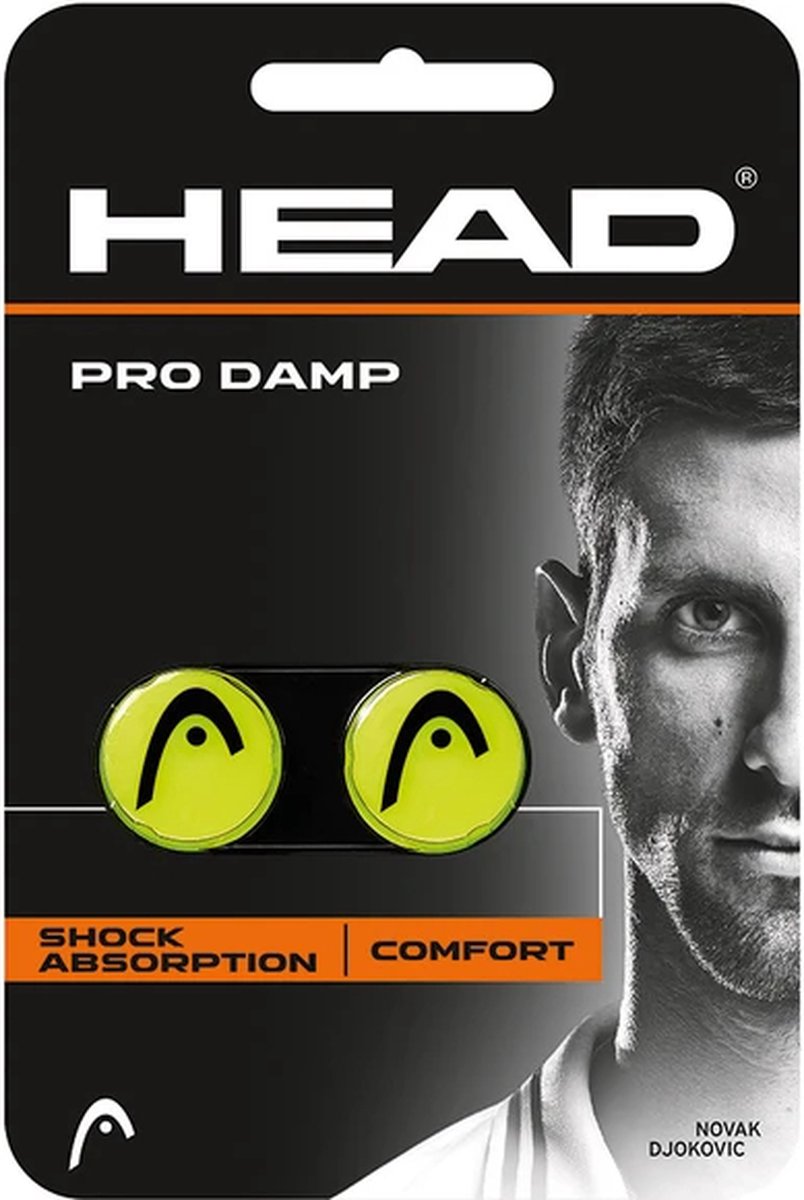 Vibratiedemper Tennisdemper Head PRO DAMP 285515 Geel