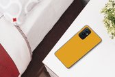 Geschikt voor OnePlus 9 hoesje - Okergeel - Herfst - Interieur - Siliconen Telefoonhoesje
