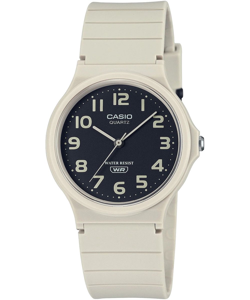 Casio Casio Collection MQ-24UC-8BEF Horloge - Kunststof - Crème - Ø 33 mm