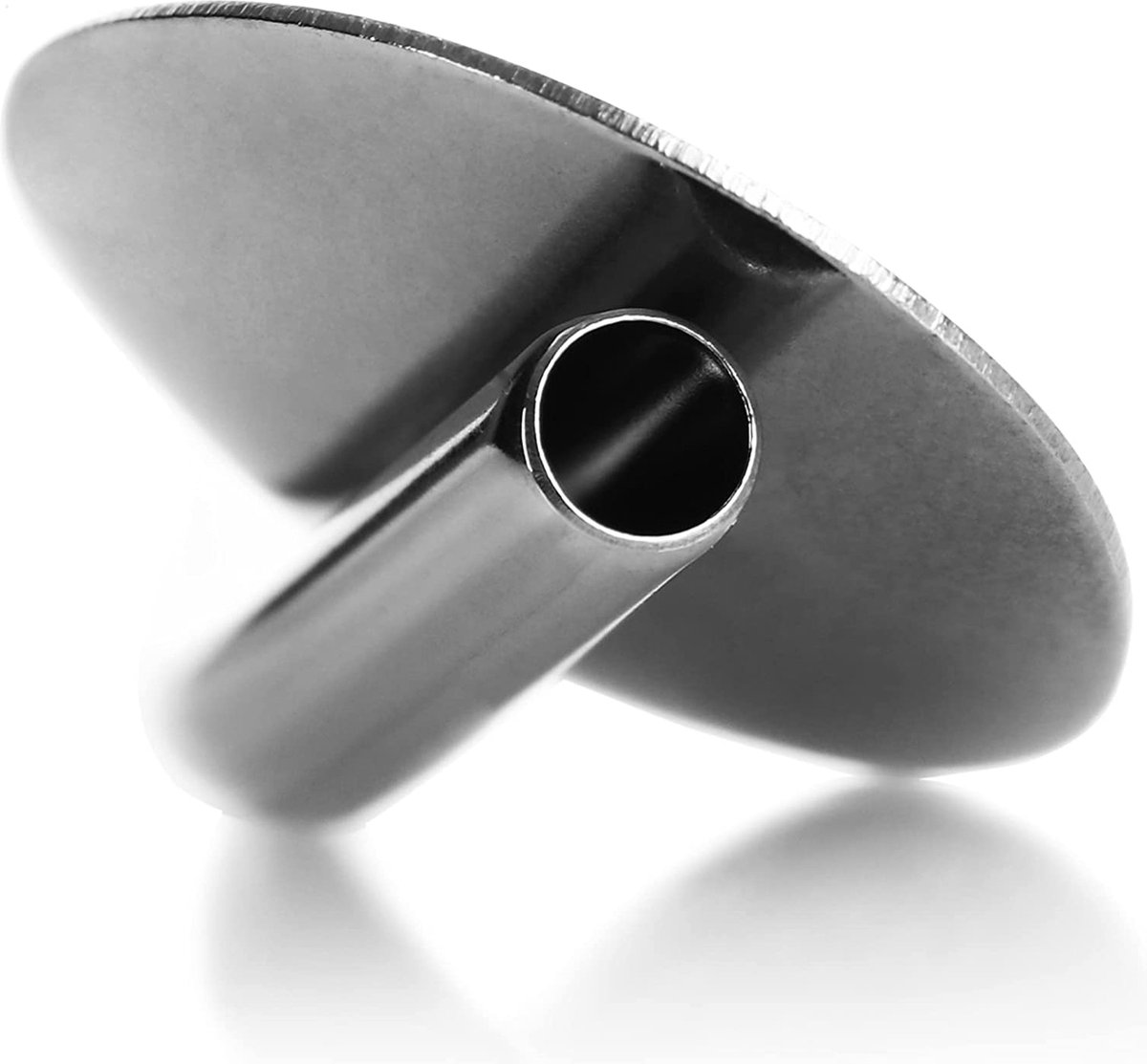 1x drinkrietjes lepel roestvrij staal herbruikbare metalen lepel-rietjes/ reinigingsborstel lengte 21,5 cm ijs sundae lepel roestvrij staal lange handgreep, latte lepel, spiegel gepolijst