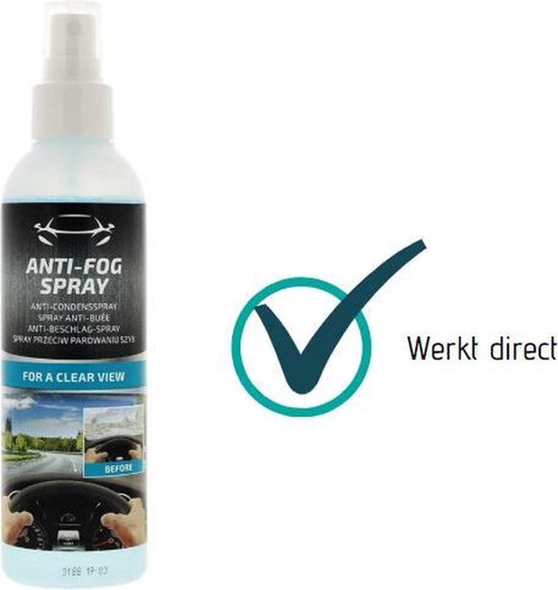 Spray Anti-buée B-Clean B300 BOLLE