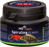 HS aqua - Spirulina flakes voor aquariumvissen - 100 ml