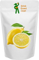 Gezonde Limonade poeder citroen suikervrij zonder kunstmatige zoetstoffen biologisch Drink Goed Zoet citroensmaak instant limonadepoeder - bio - nieuwe smaak