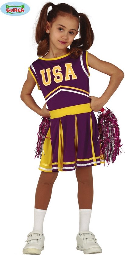 Fiestas Guirca - Cheerleader USA paars jaar
