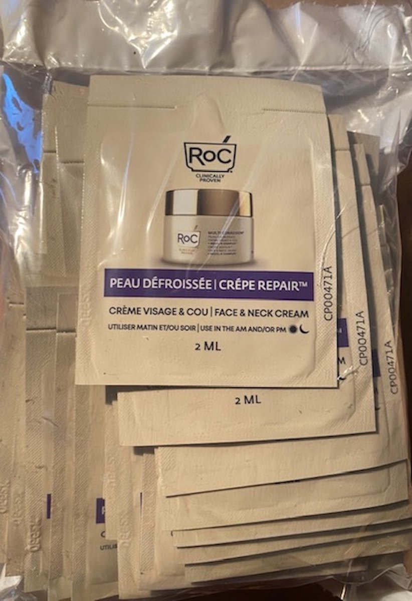 RoC Retinol Correxion Line Sérum quotidien lissant (30 sachets 2 ml )(samples- échantillons)