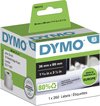 DYMO originele grote LabelWriter adreslabels | 36 mm x 89 mm | 260 zelfklevende etiketten | Zwarte afdruk op wit | Geschikt voor de LabelWriter labelprinters