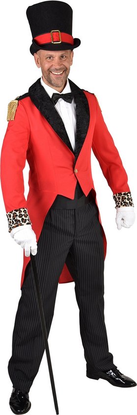 Magic By Freddy's - Circus Kostuum - Baas Van Het Reizende Lunapark Man -  rood - XL -... | bol.com