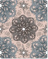 Muismat Groot - Patronen - Abstract - Bloemen - 30x40 cm - Mousepad - Muismat