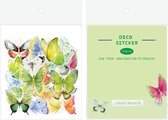 40 stuk kleurrijk vlinder Transparant stickers voor kinderen en volwassenen Beloningsstickers Journal Laptop Telefoon Stickers