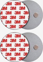 THAR Rookmelder Bevestiging Magneet - Ophangsysteem - Magneten - Montageset - Brandmelder - 3M - 2 stuks