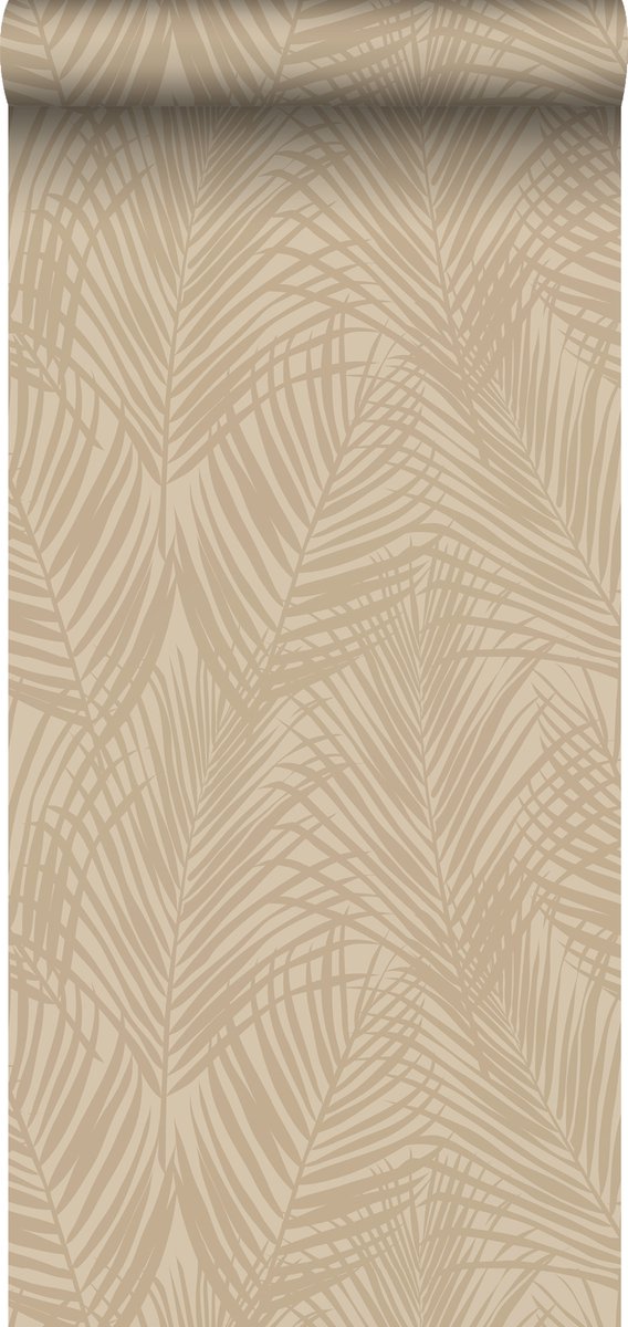 ESTAhome behang palmbladeren beige - 53 cm x 10.05 m - 139431
