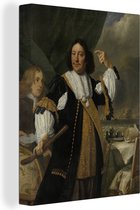 Peintures sur toile - Aert van Nes - Peinture de Bartholomeus van der Helst - 90x120 cm - Art Décoration murale