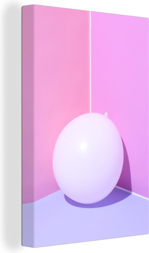 Peinture sur toile 120x180 cm - Décoration murale Ballon dans le coin - Décoration murale salon - Décoration chambre - Accessoires de chambre - Peintures