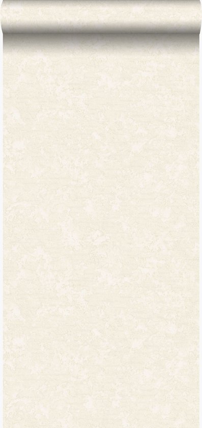 Origin Wallcoverings behangpapier effen crème - 346202 - 53 cm x 10,05 m