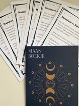 Cosmic Box - Maanboekje met beschrijving maanfasen - Plus 8 affirmatiekaarten