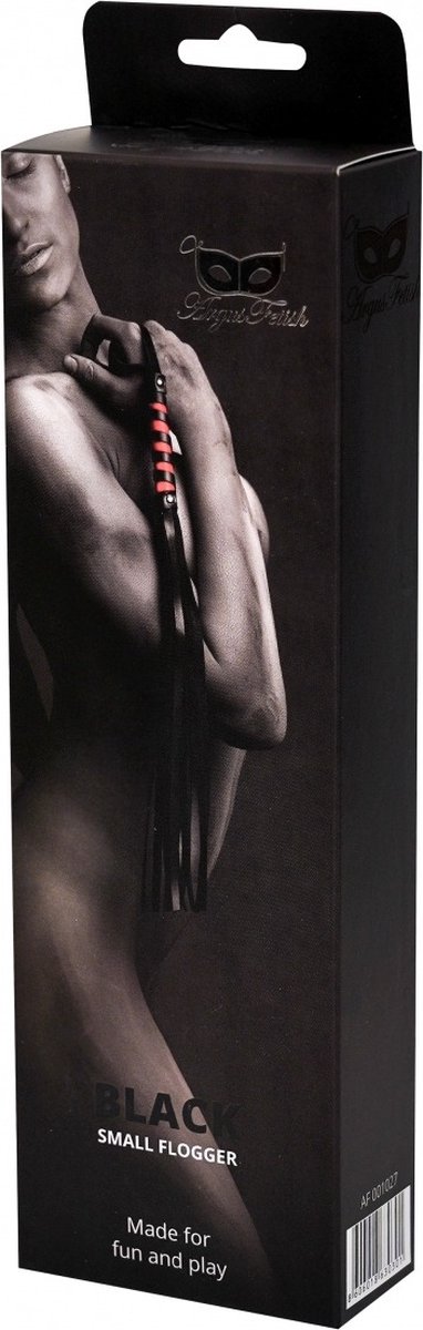 Goedkoopste Argus Small Flogger Black - Zwarte Zweep - AF 001027