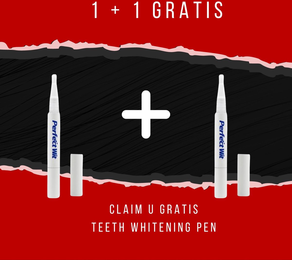 Whitening pen - Tanden Bleekpen - Peroxidevrij - 2 ML - Merkloos