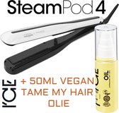 LOREAL SteamPod 4 - Stoomstijltang + Ice Tame My Hair Olie 50ml