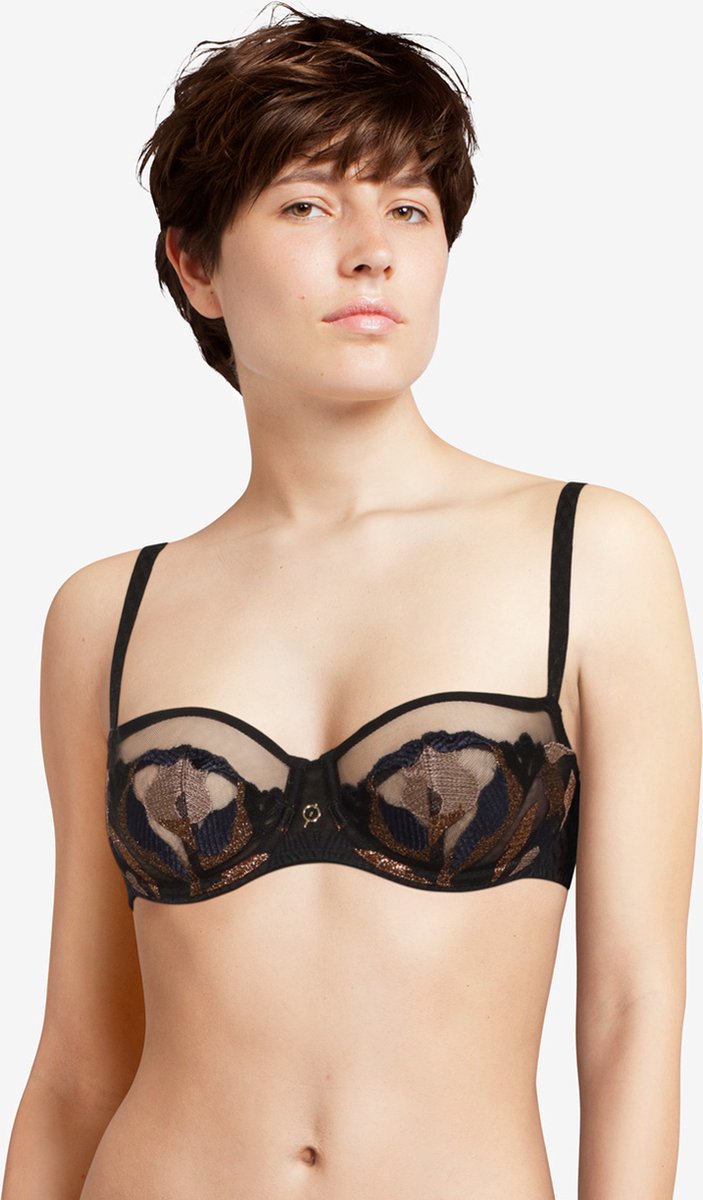 Chantelle Montaigne Half-cup Balconnet BH Zwart Black