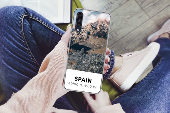 Coque Samsung Galaxy A50 - Espagne - Montagnes - Été - Coque de téléphone en Siliconen