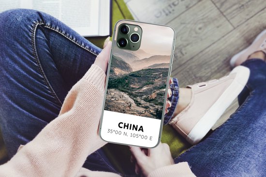 Coque iPhone 11 Pro Max - Chine - Montagnes - Asie - Été - Coque en Siliconen
