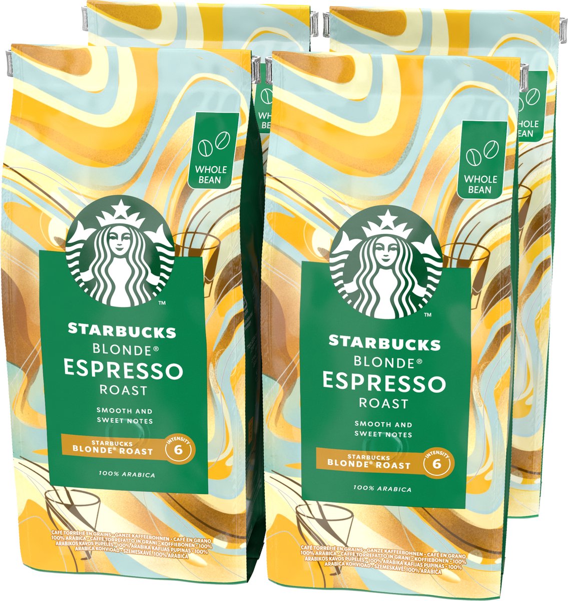 Starbucks Blonde Espresso Roast Coffee - grains de café - 1