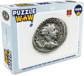 Puzzel Romeinse rijk - Munt - Man - Legpuzzel - Puzzel 1000 stukjes volwassenen