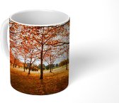 Mok - Koffiemok - Herfst - Herfstbladeren - Natuur - Mokken - 350 ML - Beker - Koffiemokken - Theemok