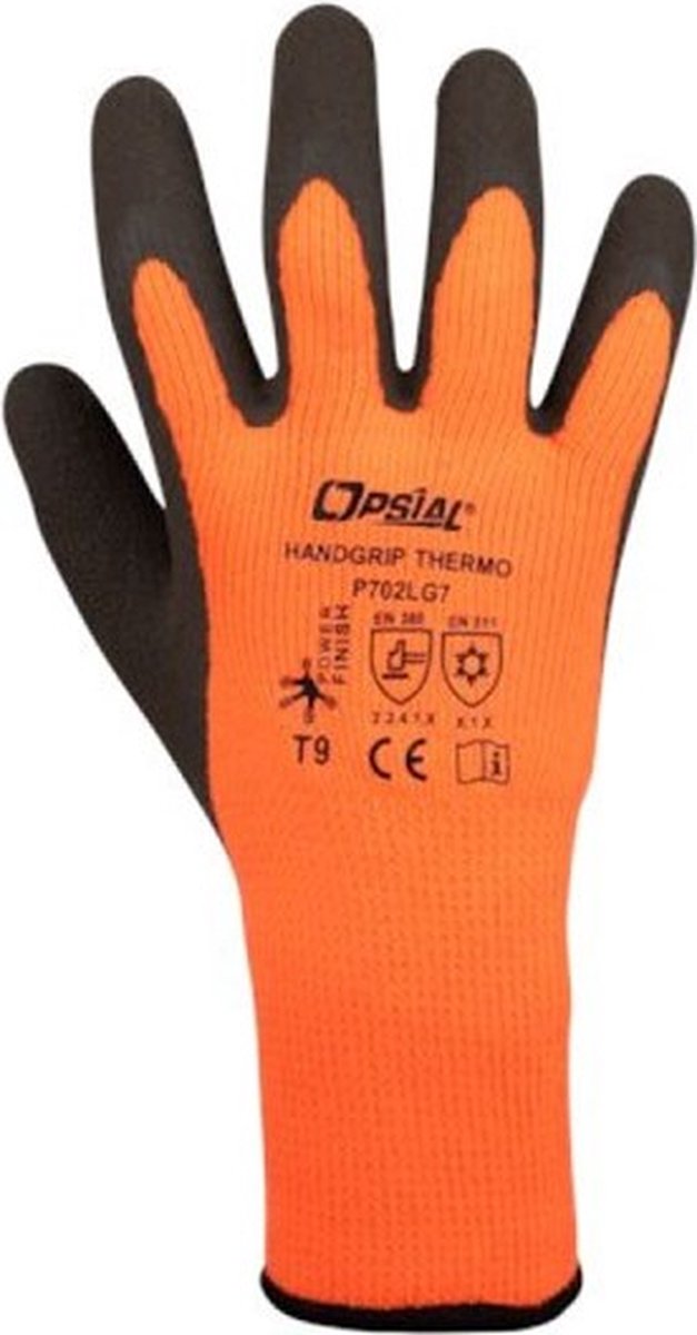 Opsial werkhandschoenen - Handgrip Thermo - 2241X - maat 10