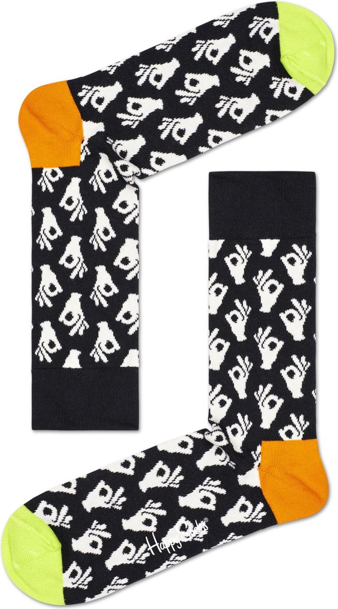 Happy Socks Sign Sock - unisex sokken - Unisex - Maat: 36 - 40