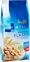 Kölln Muesli Knusper Klassik Mix van volkoren granen met een vleugje vanille Zak van 2 kg