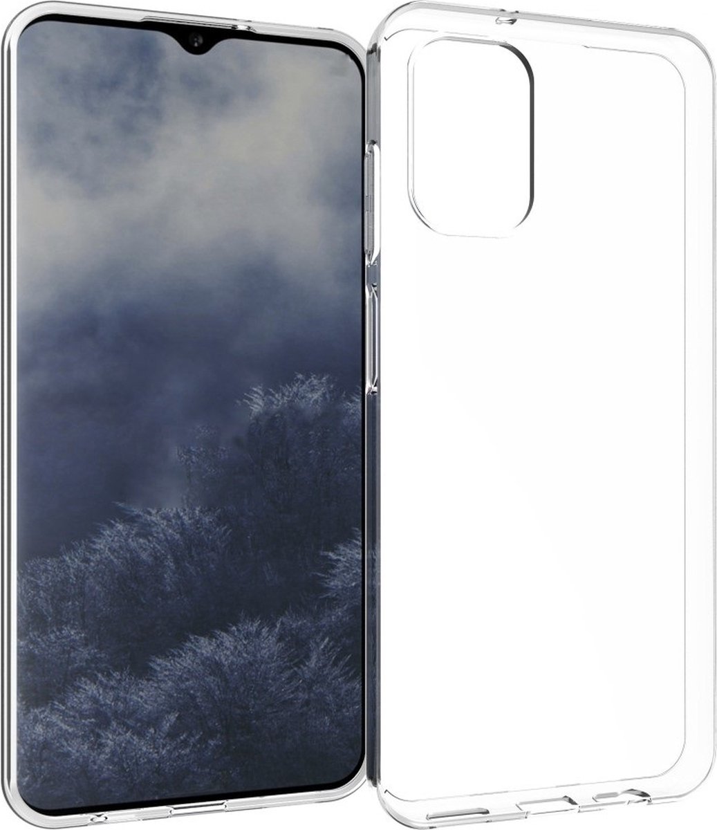 TPU Back Cover Hoesje voor de Nokia G60 Transparant